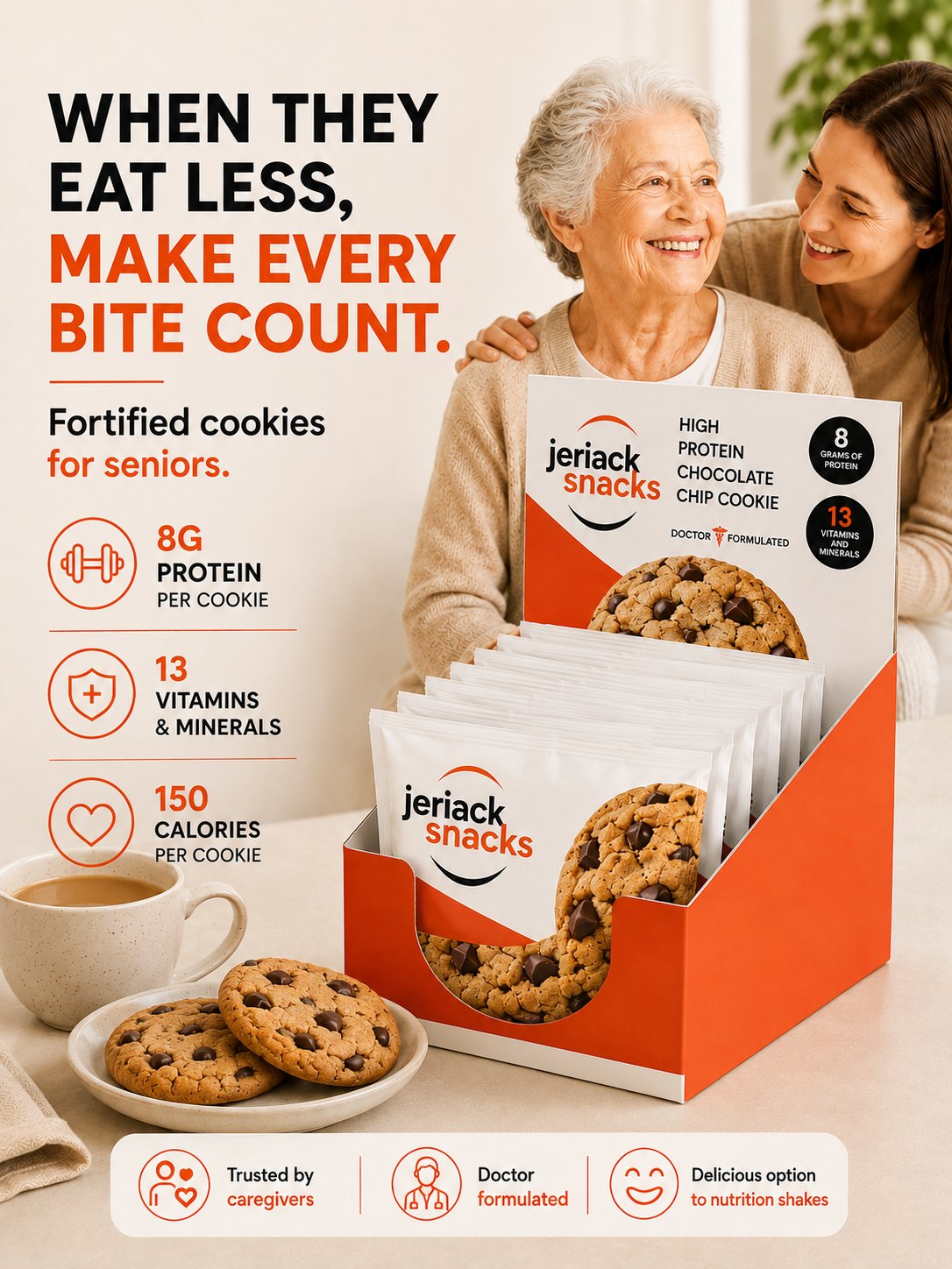 A Fortified Cookie for Healthy Aging